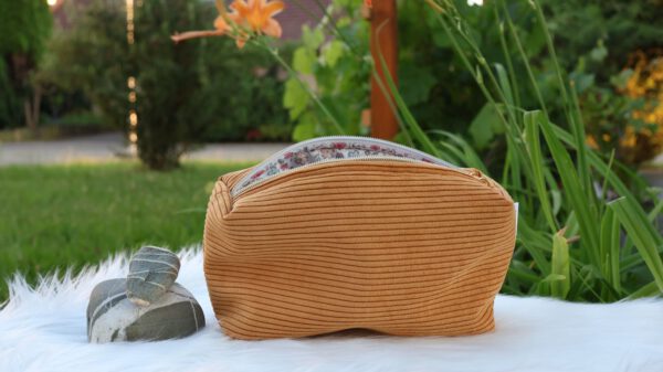 Fluffy Corduroy Pouch