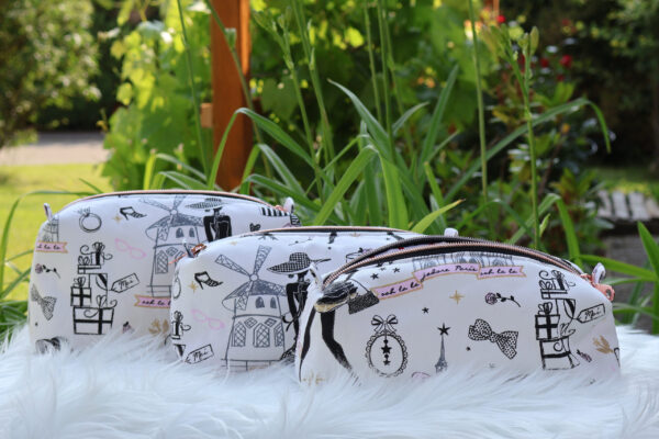 Paris - Inspired Cotton Pouch