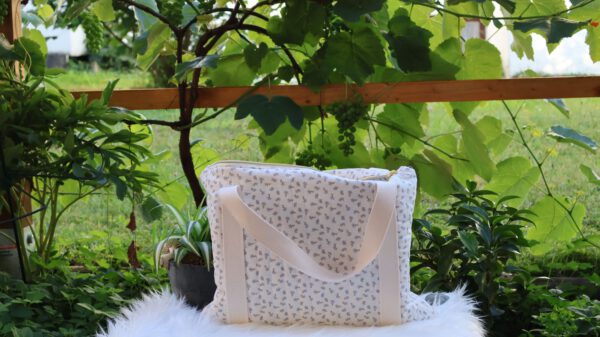 Quilted Tote Bag - Image 3