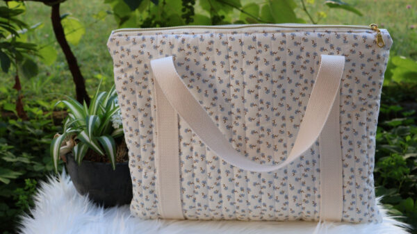 Quilted Tote Bag